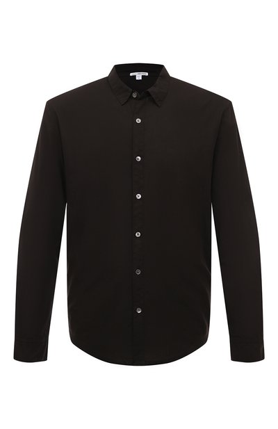 Мужская хлопковая рубашка JAMES PERSE, арт. MLC3408/BLK