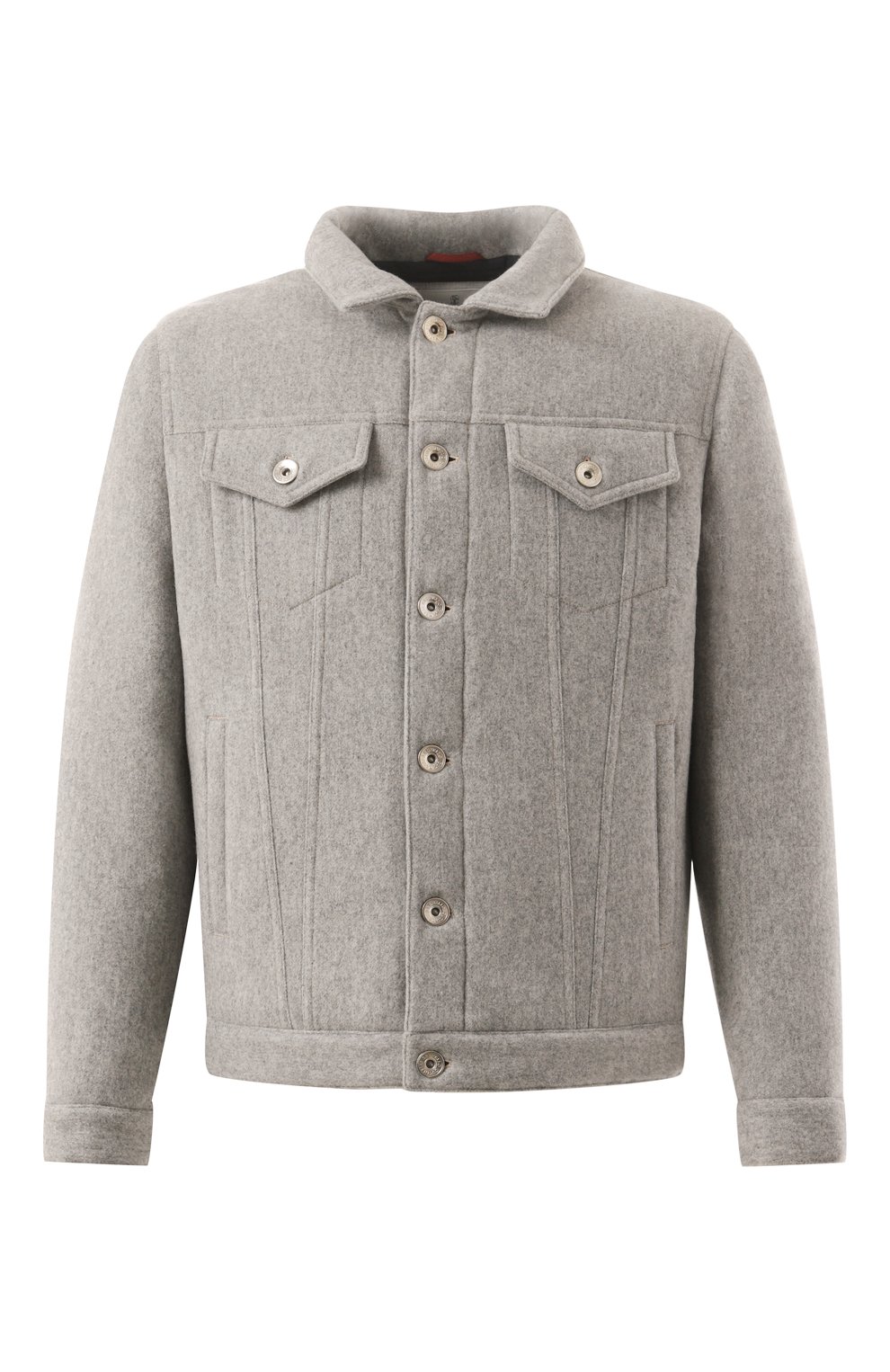 Утепленная куртка-рубашка BRUNELLO CUCINELLI, арт. MT4976880, фото 1
