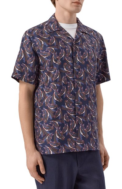 Шелковая рубашка CORNELIANI, арт. 27I206/2711925, фото 3