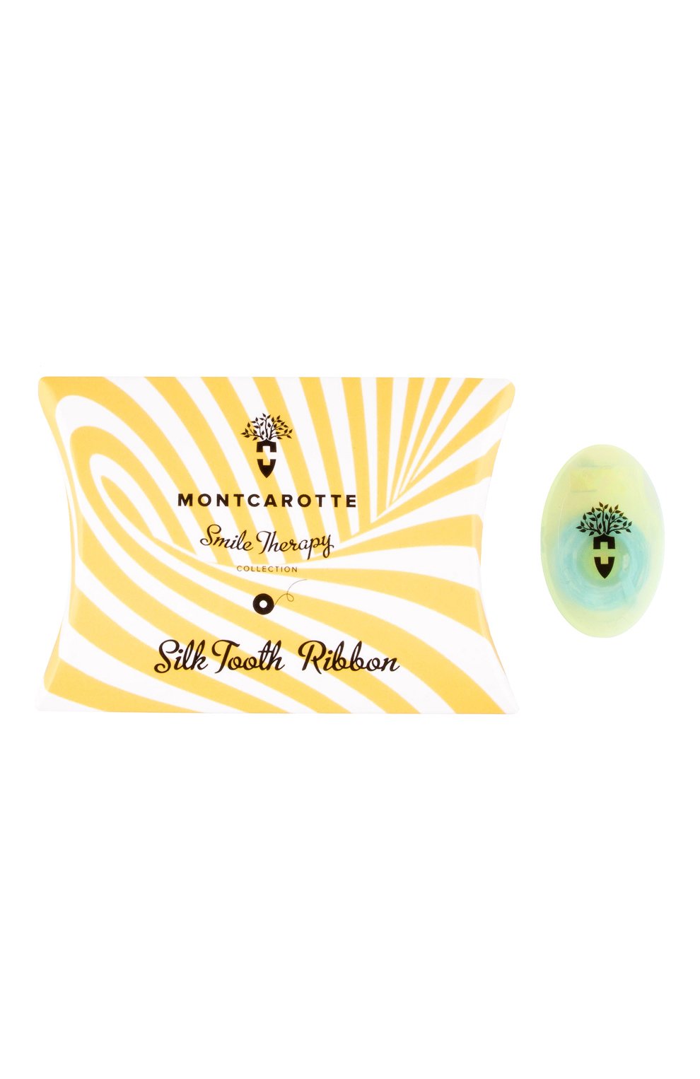 Шелковая лента для зубов apple green MONTCAROTTE бесцветного цвета по цене 360 руб., арт. МС303, фото 1 Шелковая лента для зубов apple green MONTCAROTTE, арт. МС303, фото 1