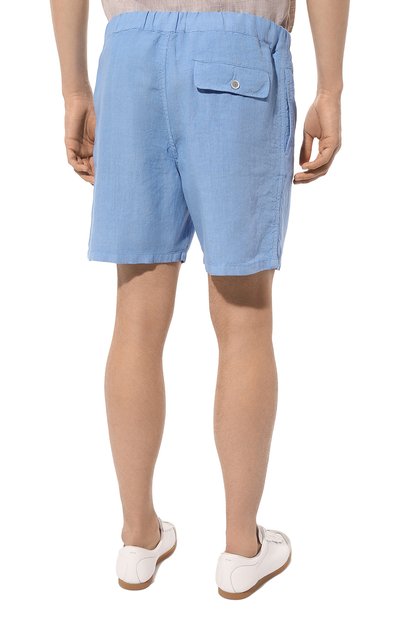 Льняные шорты 120% LINO, арт. 31ALIM29DZ/0000253/000, фото 4