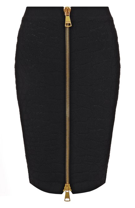 Женская юбка из вискозы BALMAIN, арт. FF0LC290/KJ14