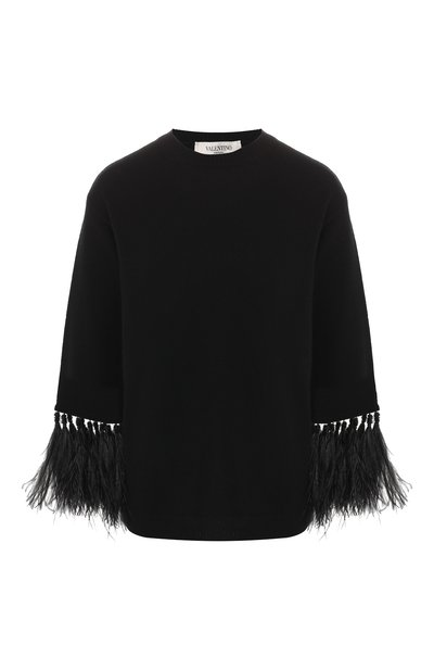 Женский кашемировый пуловер VALENTINO, арт. RB0KCA354M8