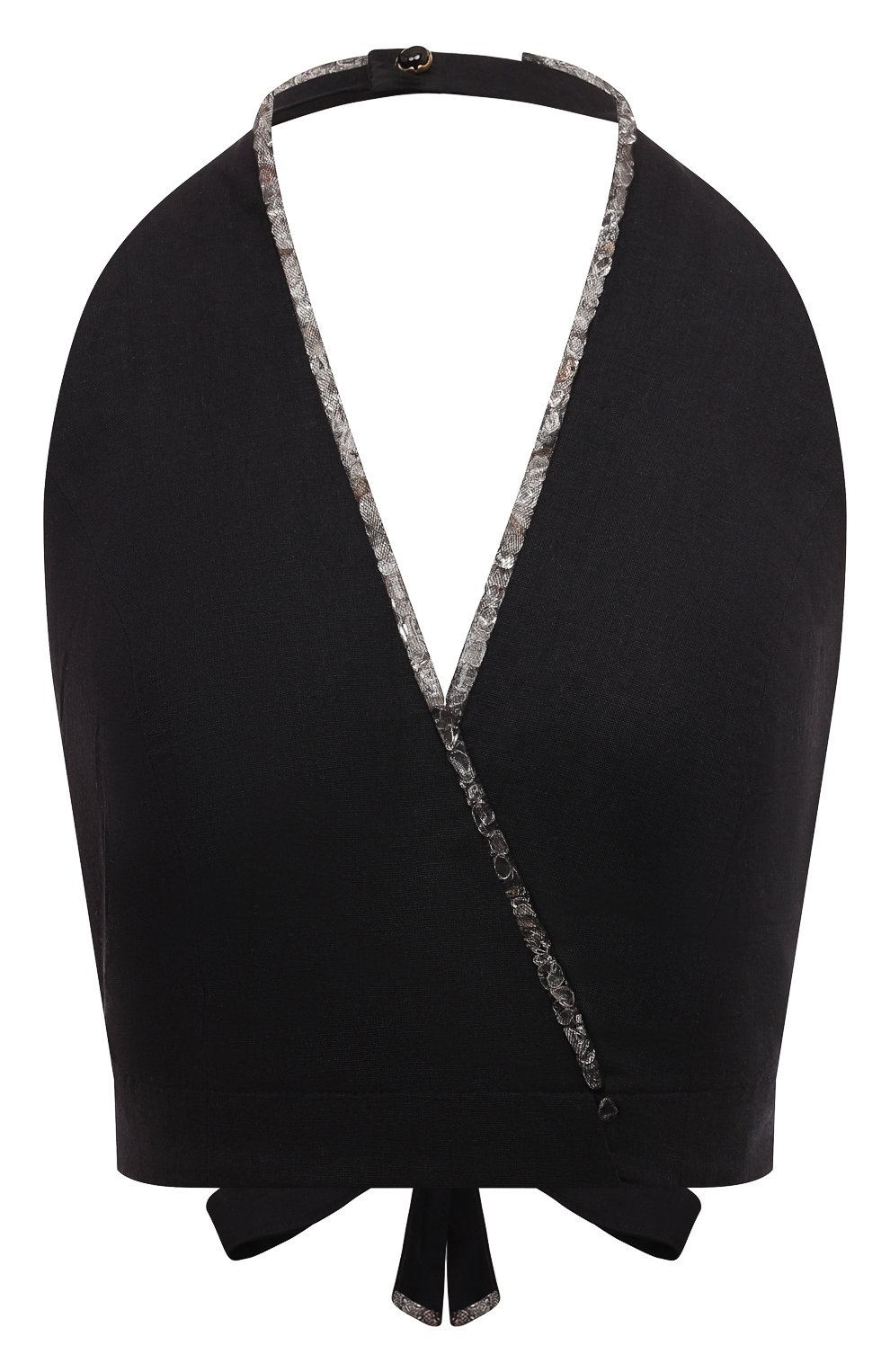 Топ изо льна и хлопка MIDGARD PARIS, арт. V1-VT2-BK., фото 1