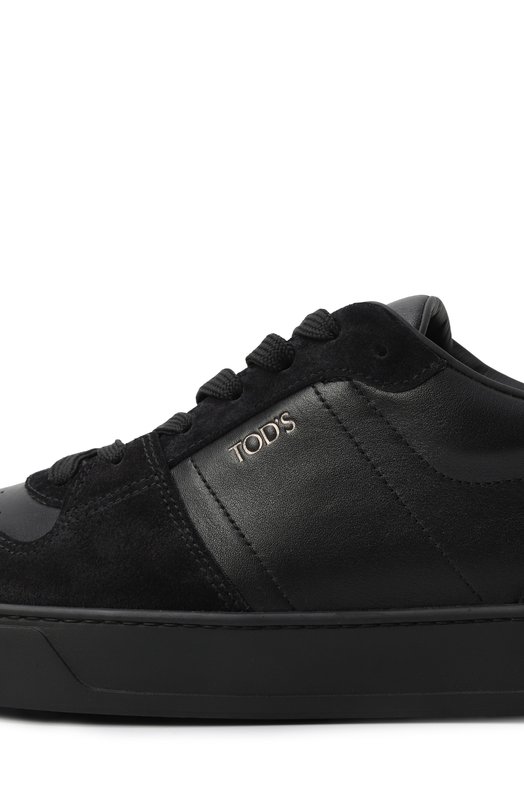 Кожаные кеды Tod’s XXM04L0IF80MJH Чёрный  XXM04L0IF80MJH Фото 7