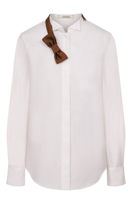 Хлопковая рубашка Dorothee Schumacher 348926 Белый 348926