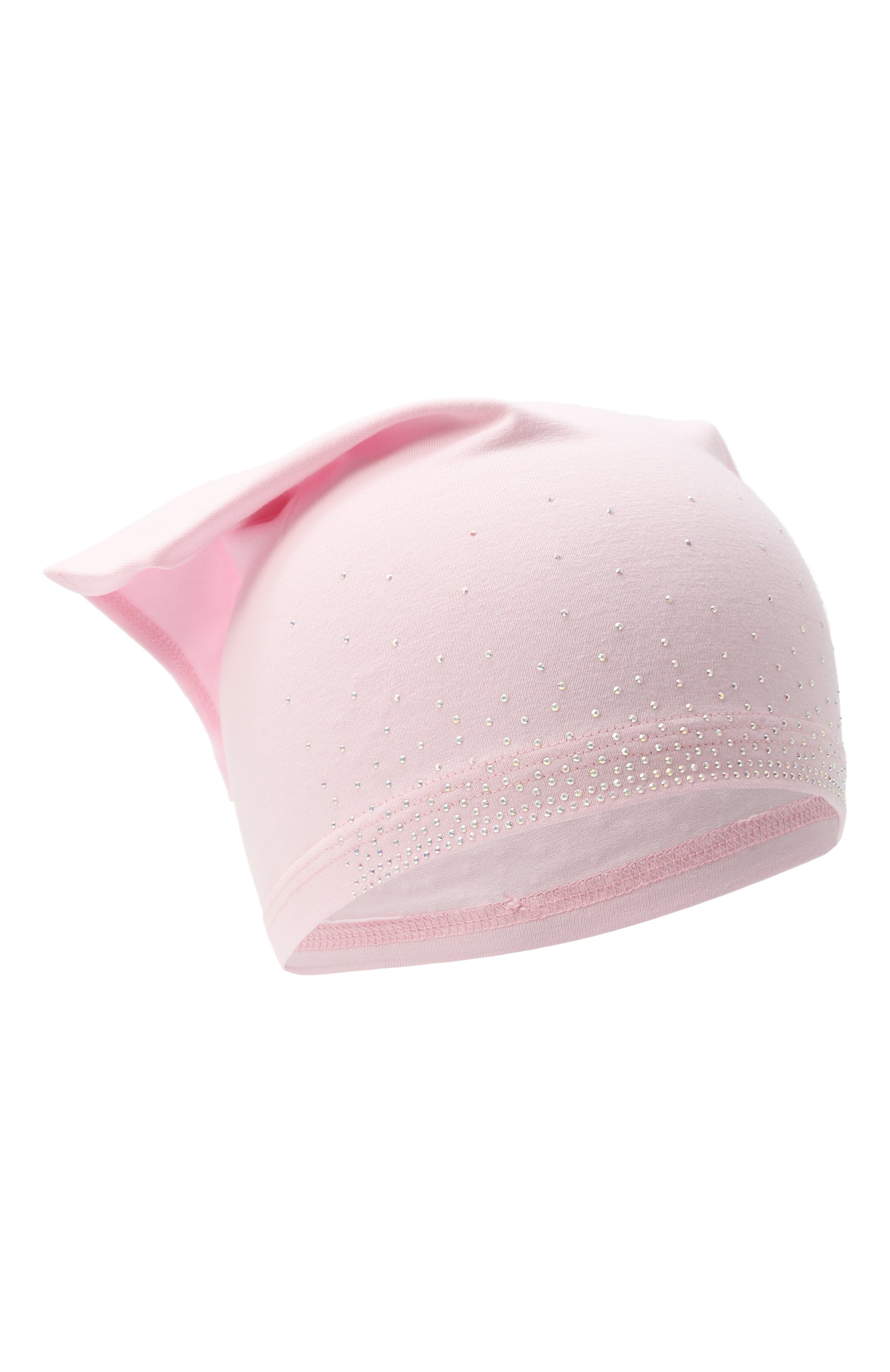 Хлопковая бандана IL TRENINO светло-розового цвета по цене 5750 руб., арт. FB-5258, фото 1 Хлопковая бандана IL TRENINO, арт. FB-5258, фото 1