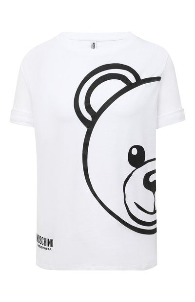 Хлопковая футболка MOSCHINO, арт. A1914/9012, фото 1