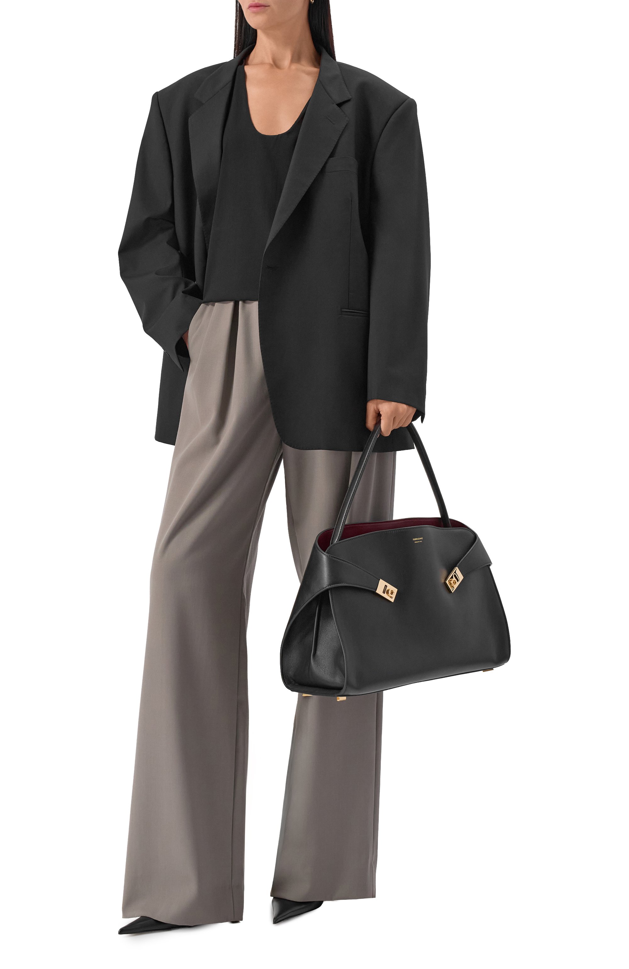 Сумка hug soft large FERRAGAMO, арт. 219939/781693, фото 7