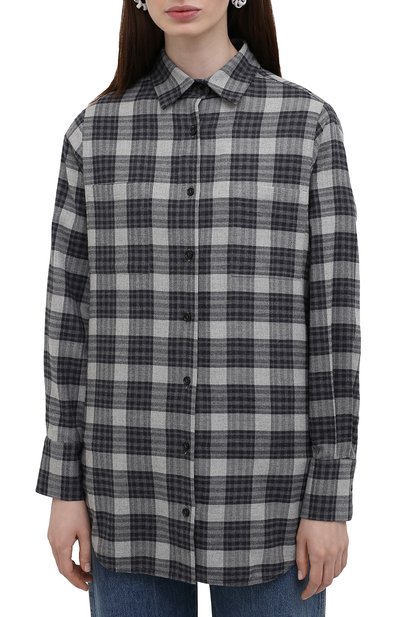 Хлопковая рубашка KITON разноцветного цвета по цене 89000 руб., арт. D52445H07868, фото 3 Хлопковая рубашка KITON, арт. D52445H07868, фото 3