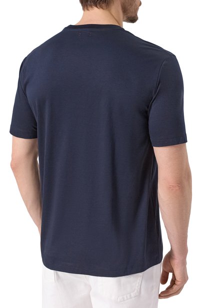 Хлопковая футболка KITON, арт. UMC023K06R4911, фото 4