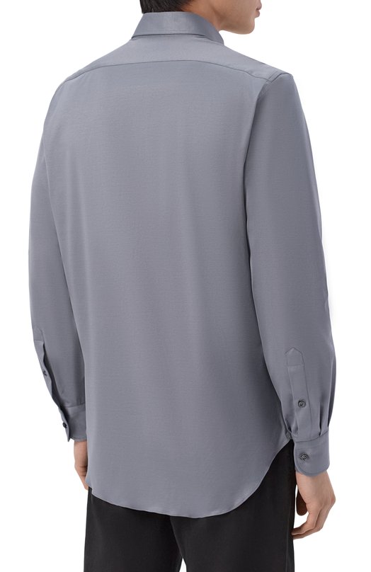 Хлопковая сорочка MVST M25.1MW.B415/1628-JERSEY (INTERL0CK) Серый  M25.1MW.B415/1628-JERSEY (INTERL0CK) Фото 4