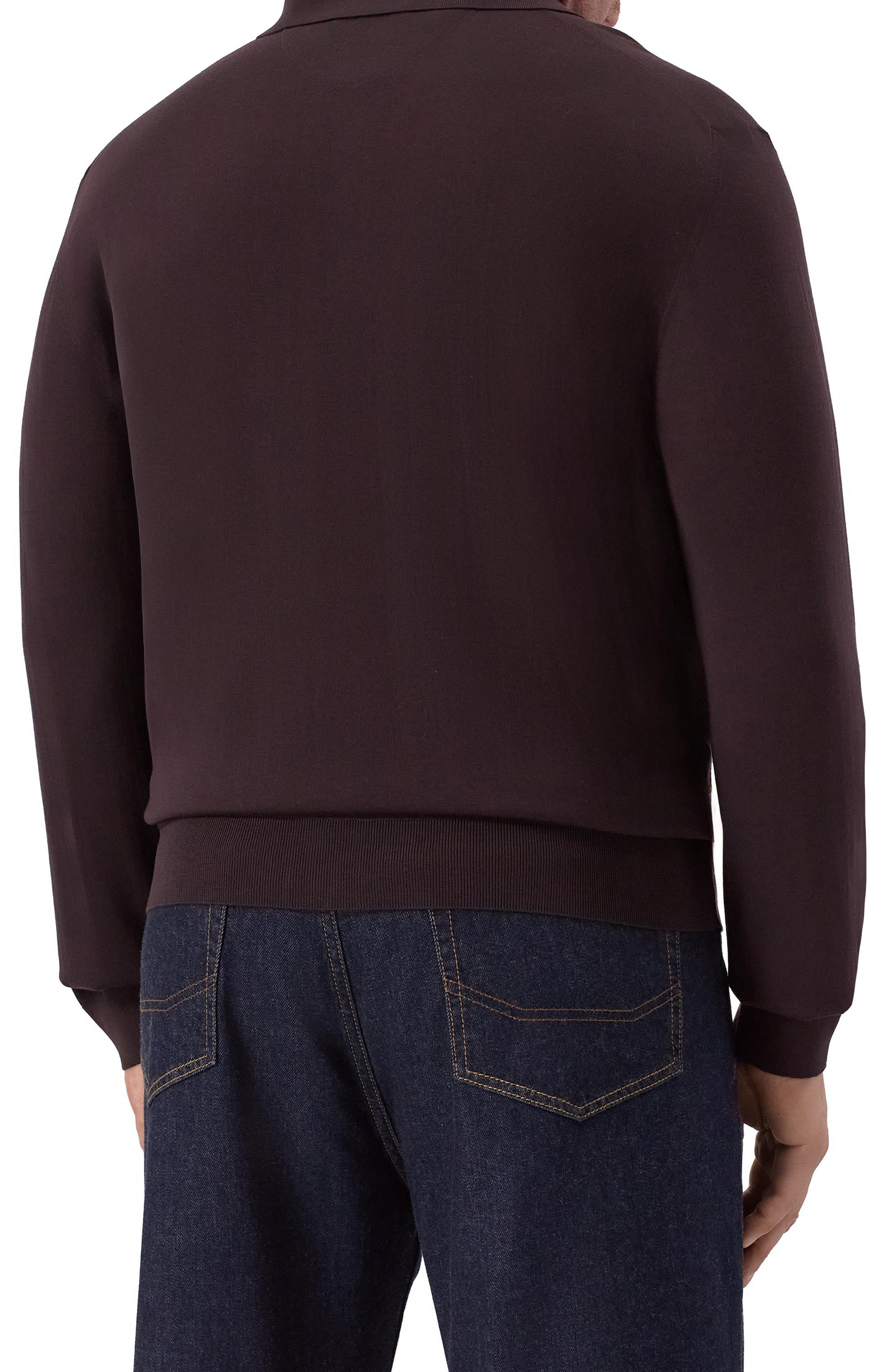 Шерстяное поло ZILLI, арт. KBP001M0202VLIP00_002, фото 4