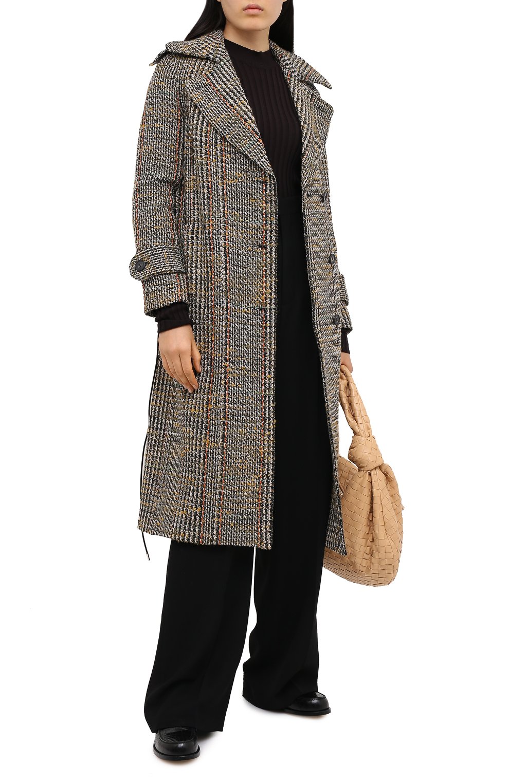 Шерстяное пальто VICTORIA BECKHAM, арт. 1320WCT001676A, фото 3