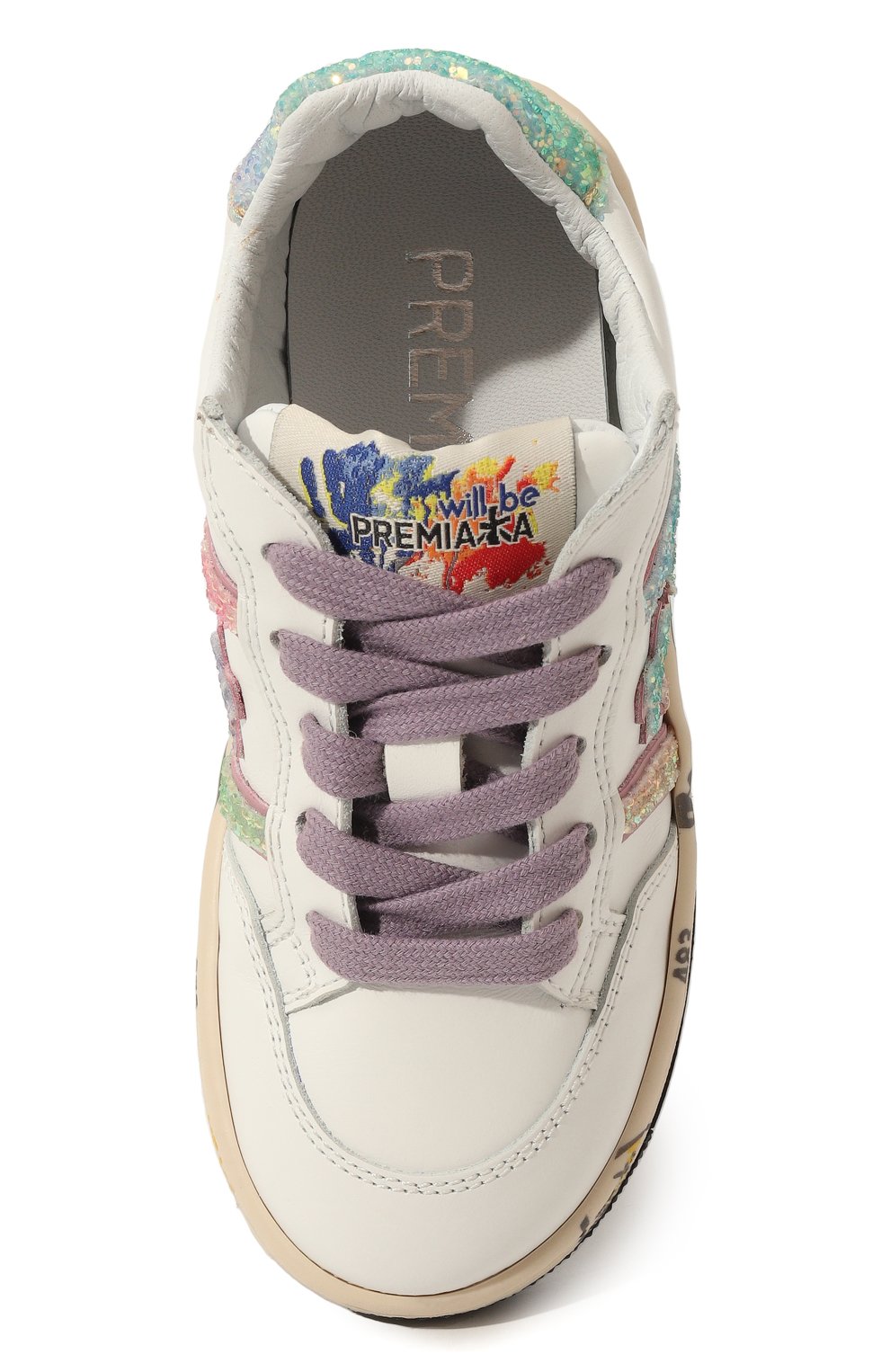 Кожаные кеды PREMIATA WILL BE, арт. 18311858/WALLY/20-26, фото 4