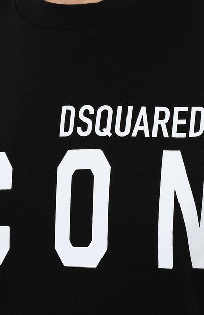 Хлопковая футболка DSQUARED2, арт. S80GC0001/S23009, фото 5