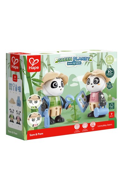 Игровой набор дружная семья панд HAPE, арт. E3424_HP