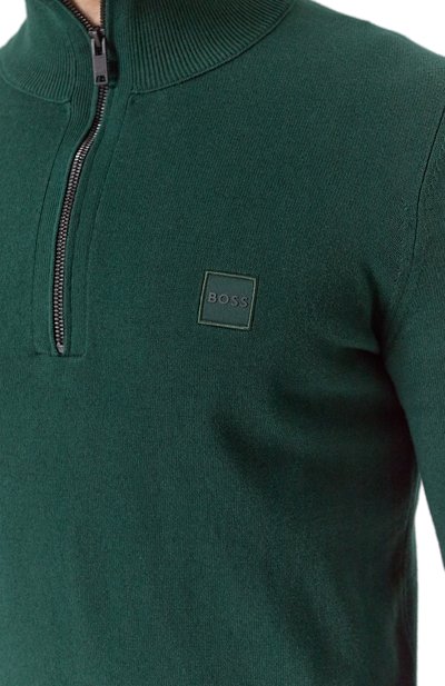 Хлопковый джемпер BOSS ORANGE, арт. 50527585, фото 5