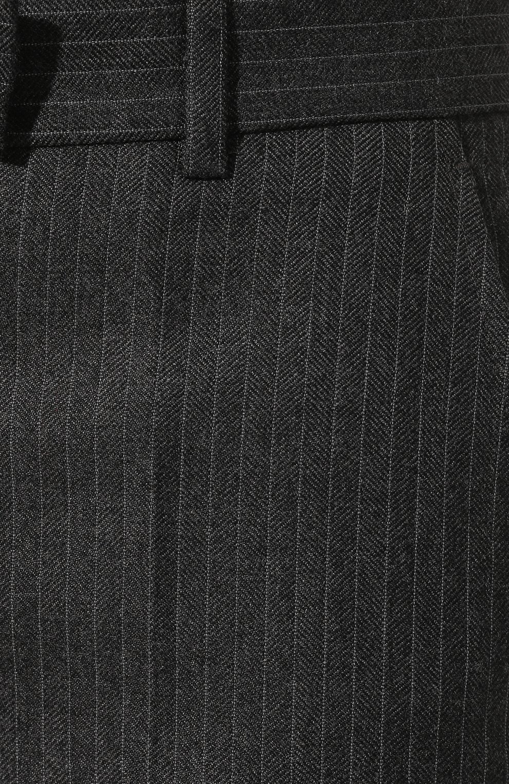 Шерстяные брюки DRIES VAN NOTEN серого цвета по цене 58250 руб., арт. 192-10933-8182, фото 5 Шерстяные брюки DRIES VAN NOTEN, арт. 192-10933-8182, фото 5