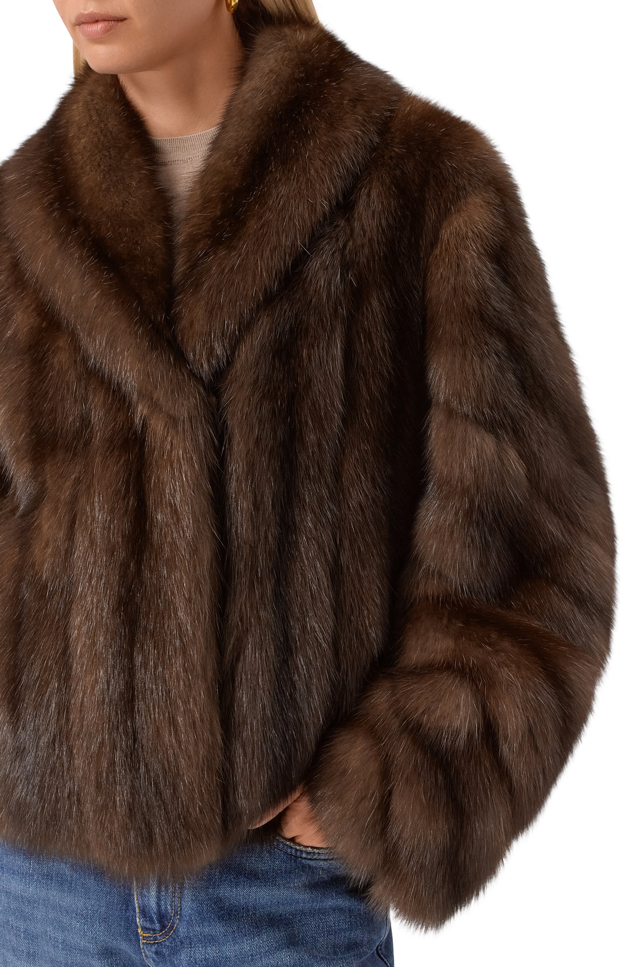 Шуба из соболя VICTORIA KUSENKOVA, арт. 749500003683, фото 5