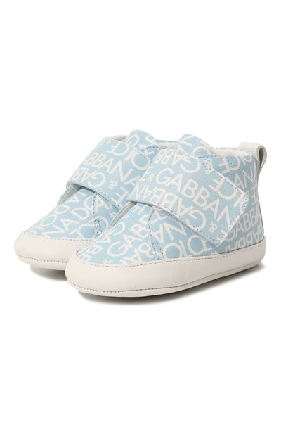 Кожаные пинетки DOLCE & GABBANA, арт. DK0130/AX179, фото 1