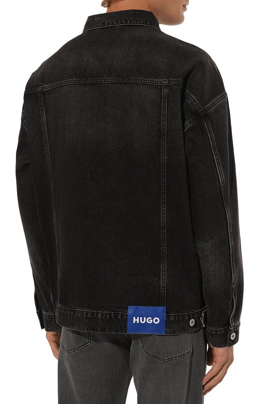 Джинсовая куртка HUGO Blue 4