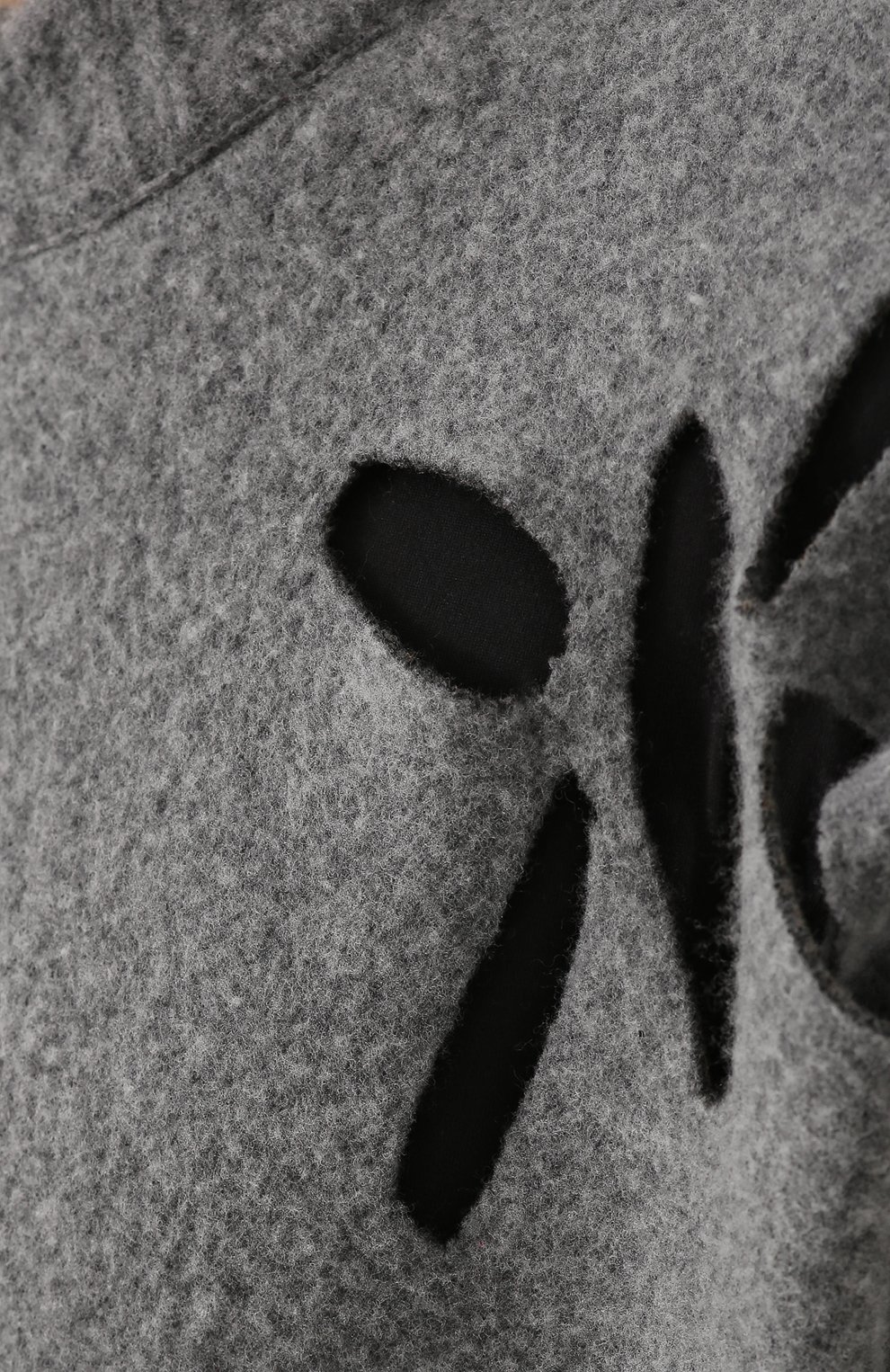 Шерстяной джемпер свободного кроя с перфорацией OAMC, арт. I024545, фото 5