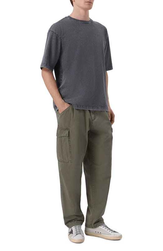 Хлопковая футболка White Sand 26SU40/650-DT Серый  26SU40/650-DT Фото 2