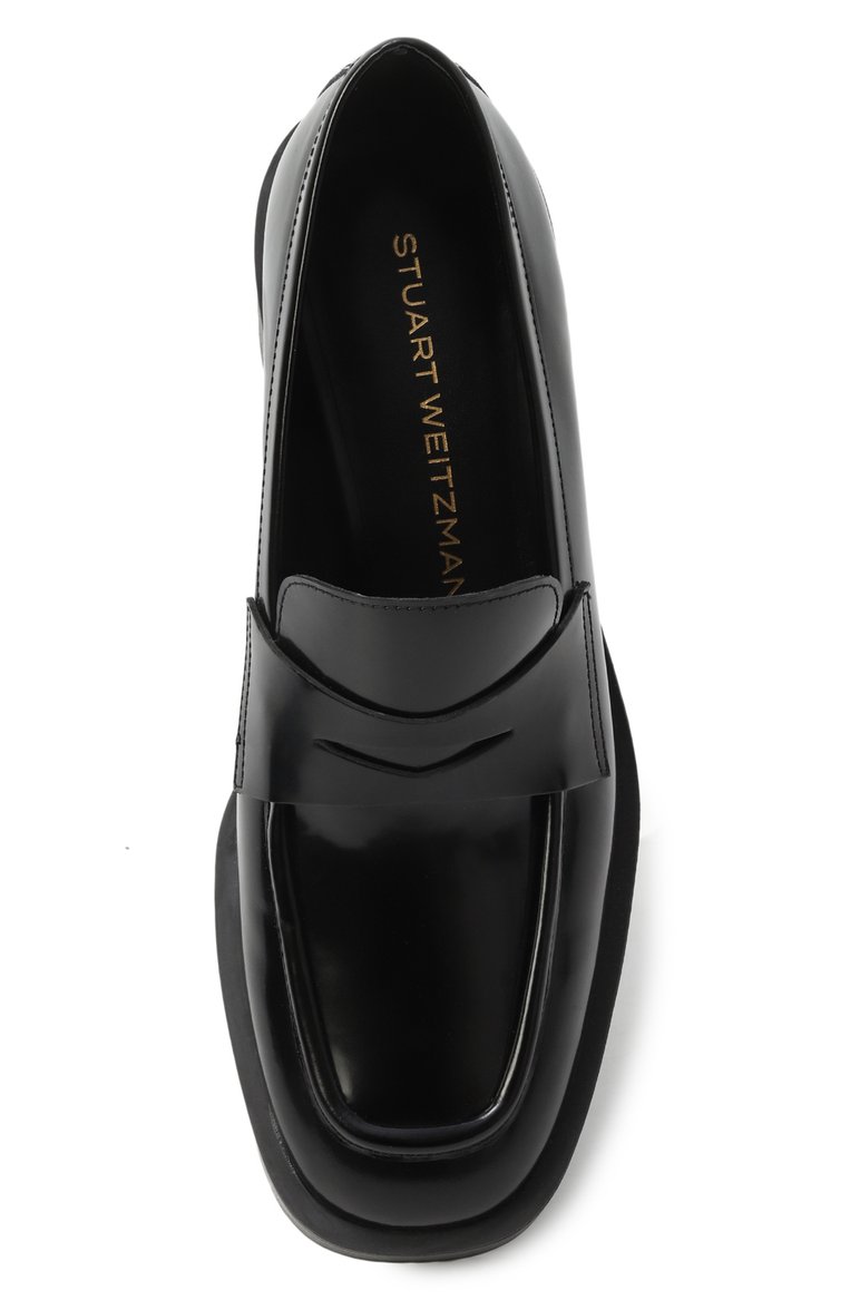 Кожаные пенни-лоферы kaia STUART WEITZMAN, арт. SI670, фото 4