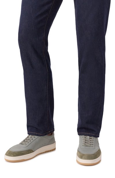 Кожаные кеды club riviera PAUL&SHARK, арт. 15318007, фото 3