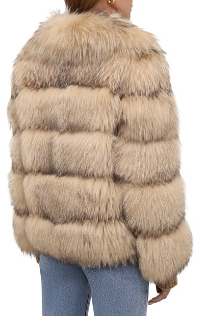 Шуба из меха лисы SIMONETTA RAVIZZA, арт. F01JA38F1/274, фото 4