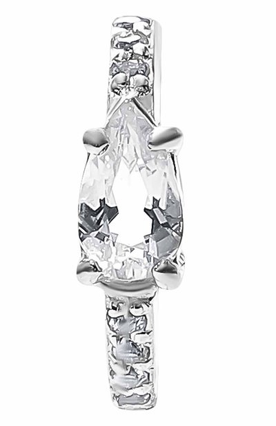 Кафф с белым топазом MOONKA, арт. ec-c-wtpz, фото 1