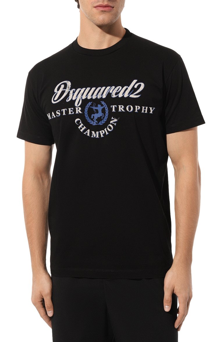 Хлопковая футболка DSQUARED2, арт. S71GD1346/S23009, фото 1
