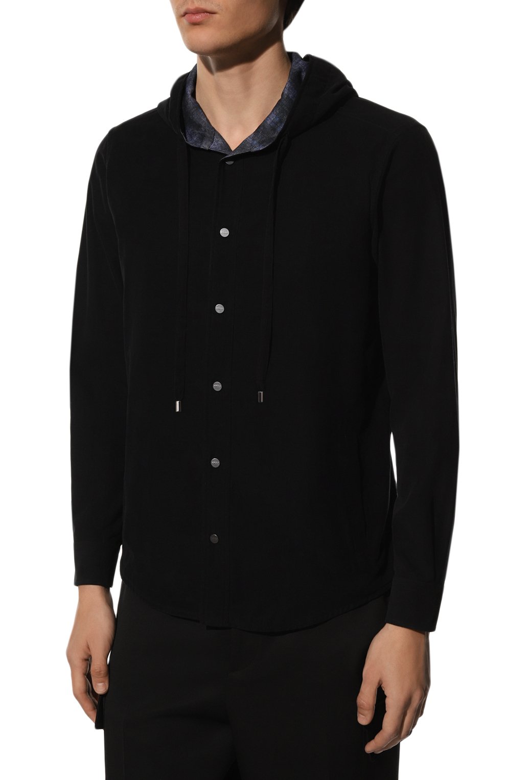 Хлопковая рубашка ZILLI, арт. MFY-13111-353087/353087/4490, фото 3