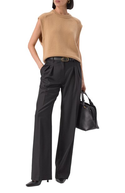 Шерстяные брюки LOULOU DE SAISON, арт. SBIRU, фото 2