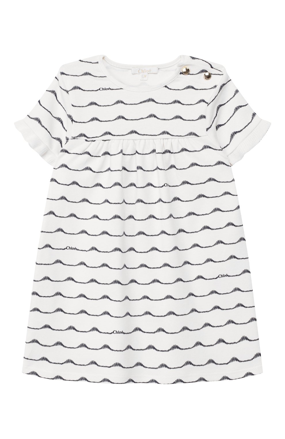 Платье CHLOÉ темно-синего цвета по цене 8300 руб., арт. C02252, фото 1 Платье CHLOÉ, арт. C02252, фото 1