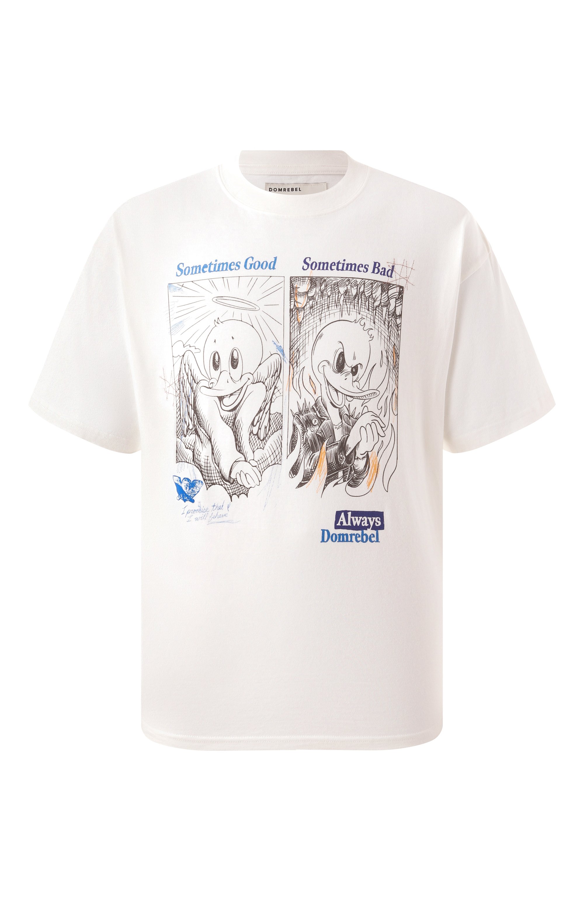 Хлопковая футболка DOMREBEL, арт. S0METIMES/T-SHIRT, фото 1