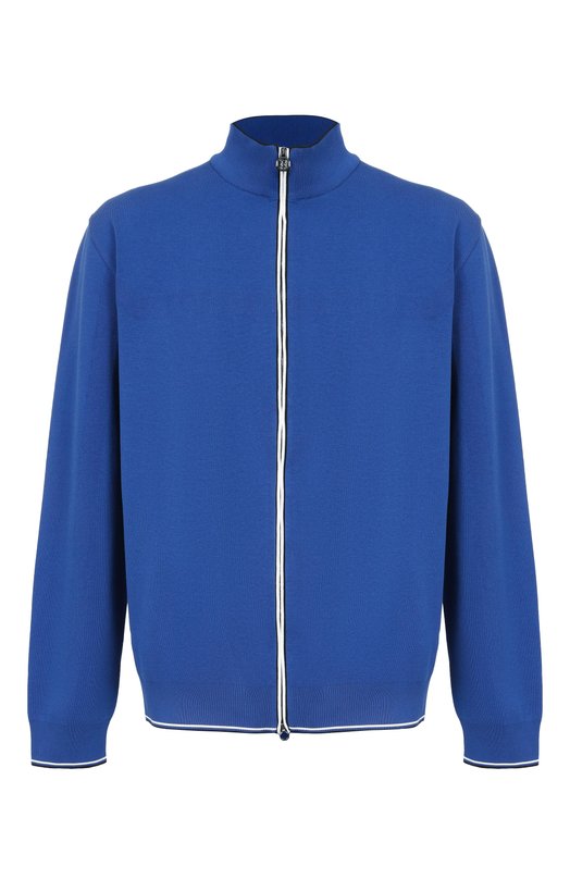 Хлопковый кардиган Stefano Ricci K616447R31/F26114_001 Синий K616447R31/F26114_001