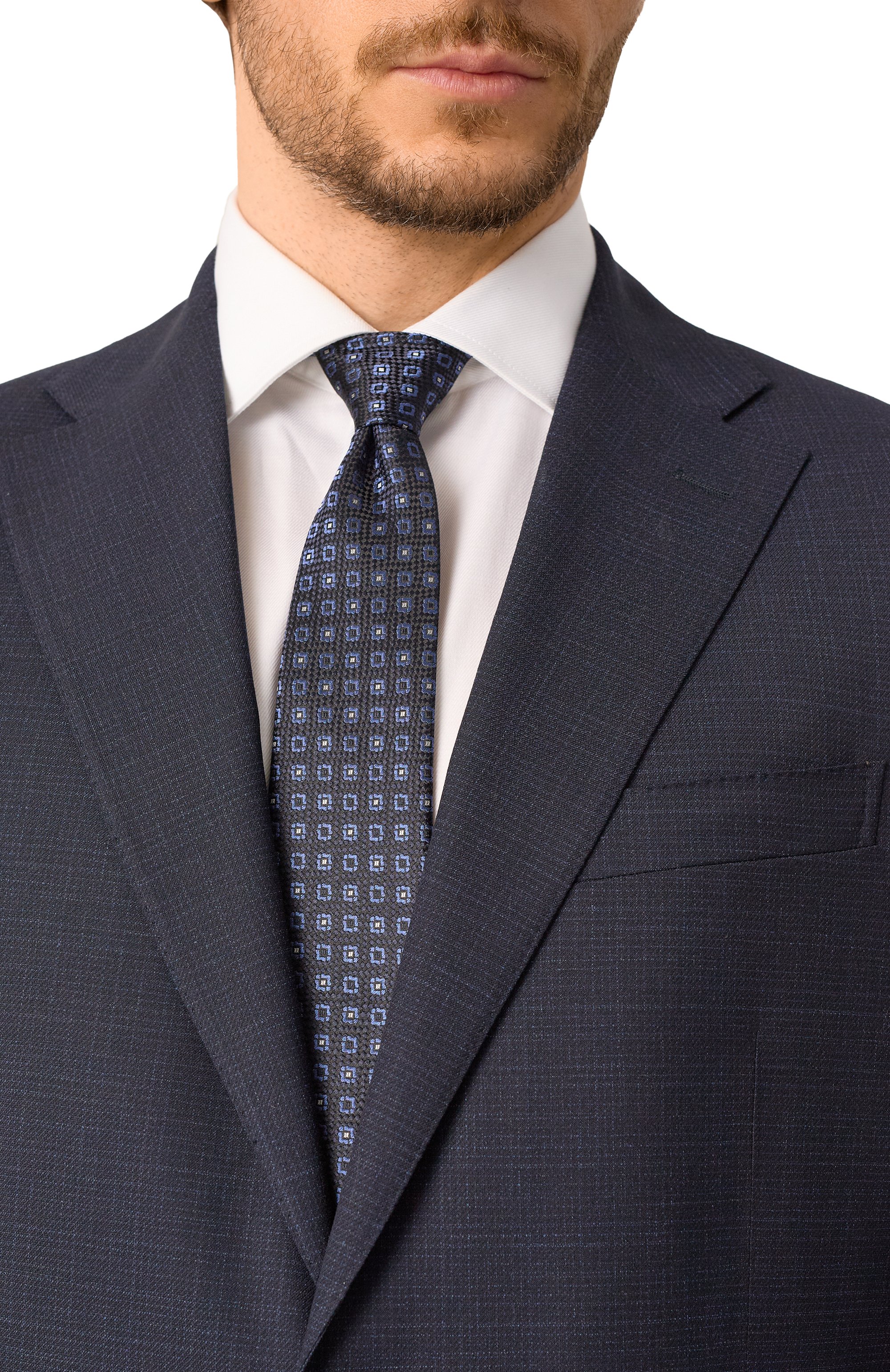 Шелковый галстук CANALI, арт. 18/HJ04243, фото 2