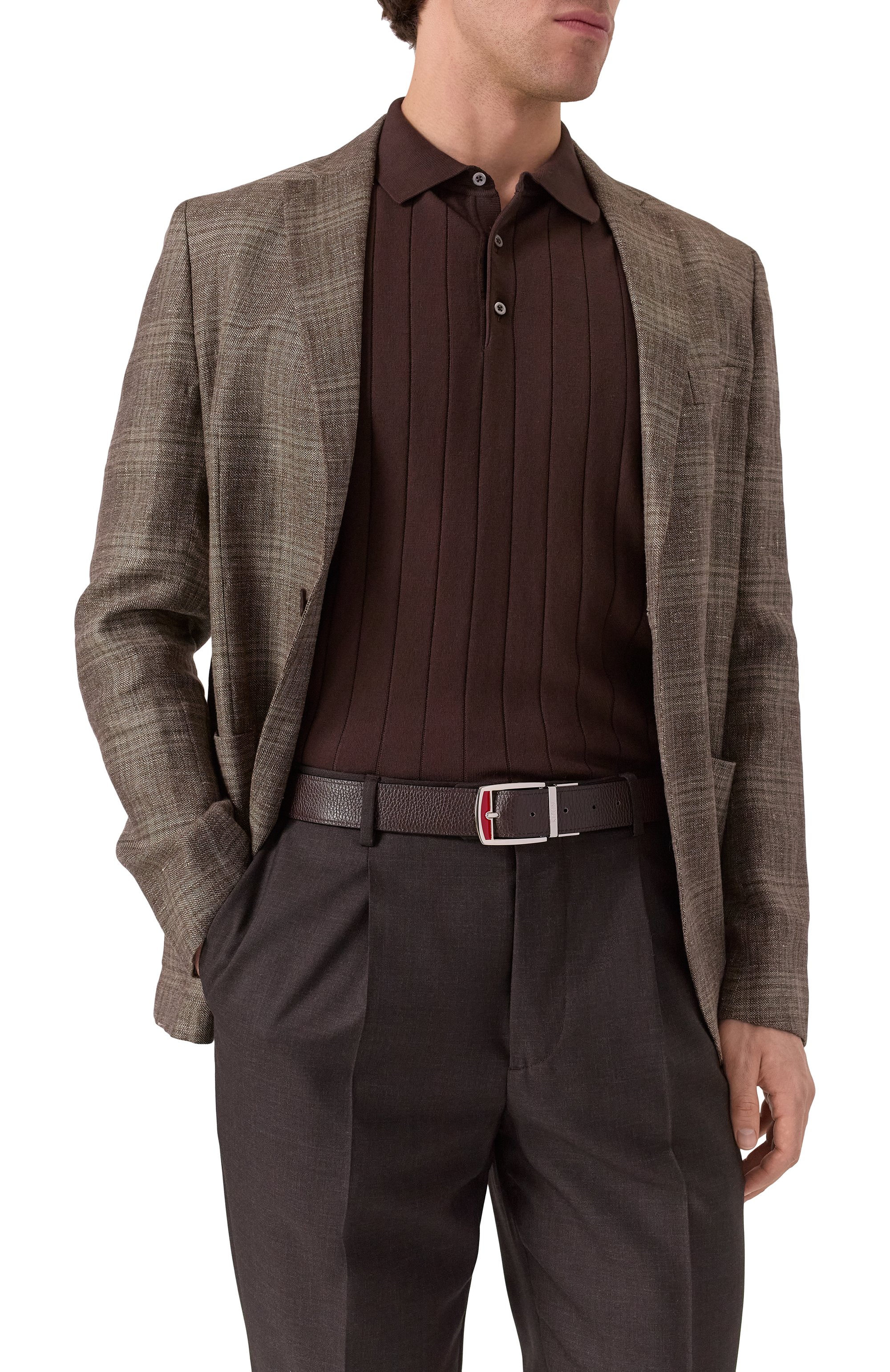 Двусторонний ремень KITON, арт. USC935DN0114310, фото 3