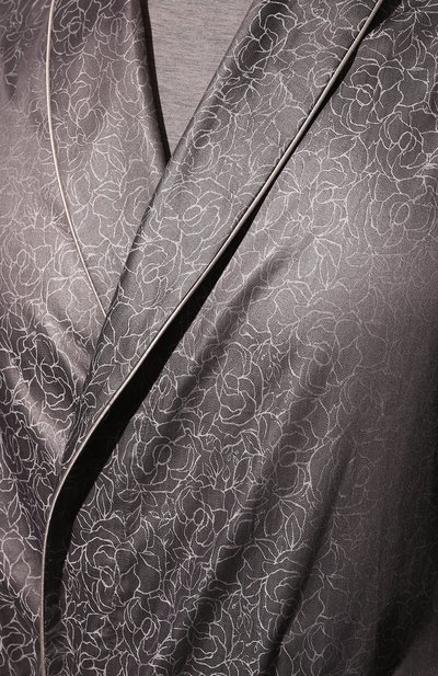 Хлопковый халат ZIMMERLI, арт. 4737-75141, фото 5