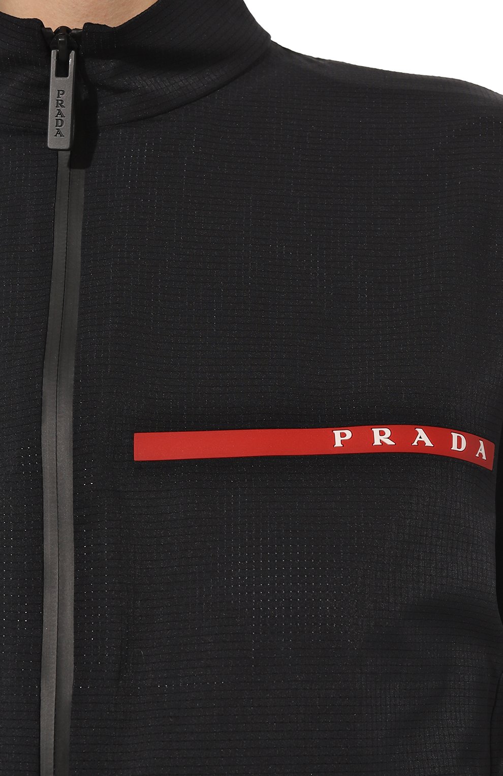 Куртка prada linea rossa PRADA черного цвета по цене 170000 руб., арт. 291505-1T2Z-F0002-191, фото 5 Куртка prada linea rossa PRADA, арт. 291505-1T2Z-F0002-191, фото 5
