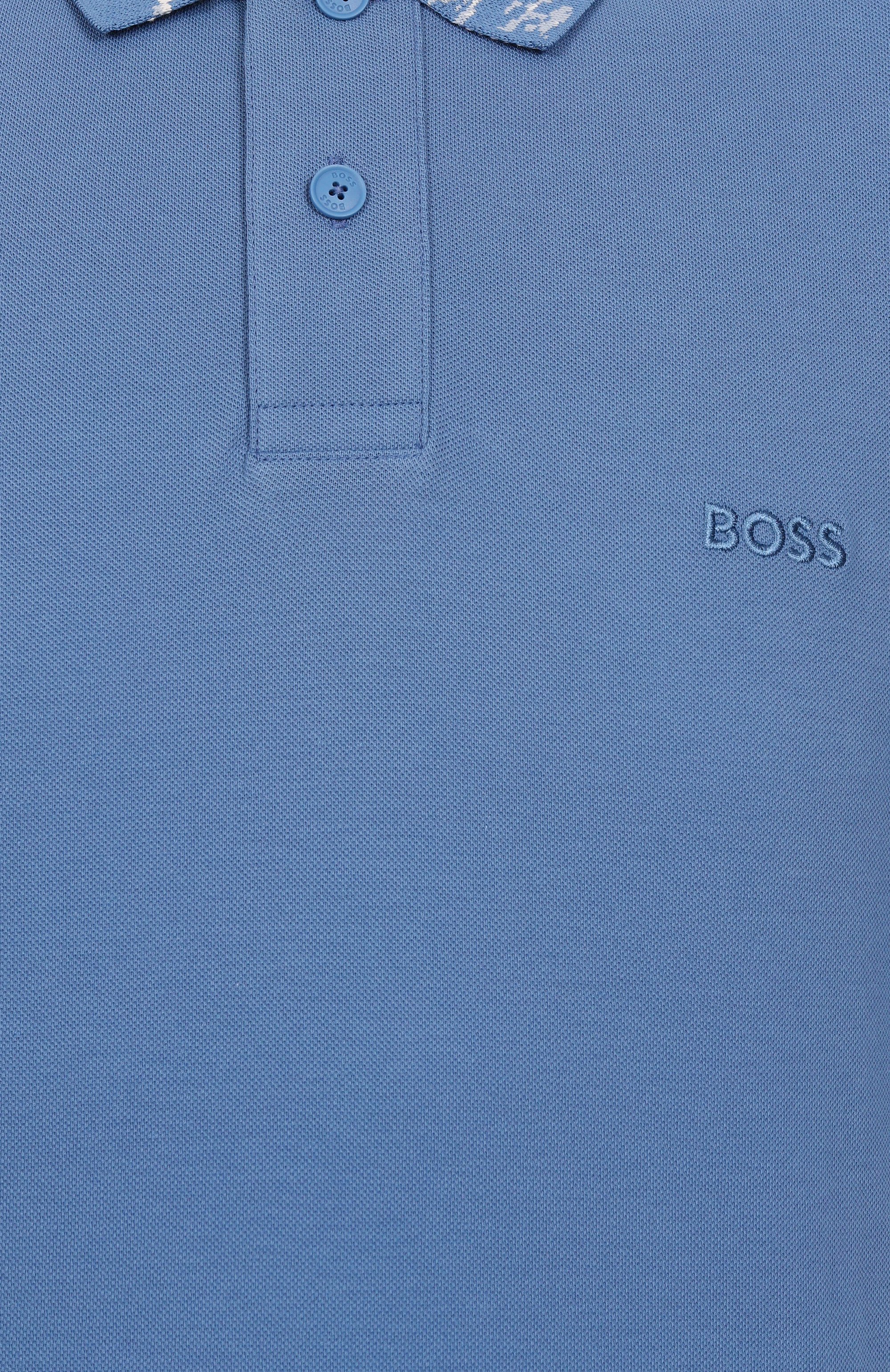 Хлопковое поло BOSS ORANGE, арт. 50537212, фото 6
