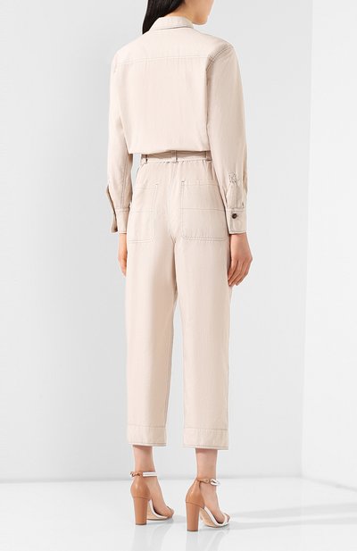 Хлопковый комбинезон BRUNELLO CUCINELLI, арт. ML680FL399, фото 4