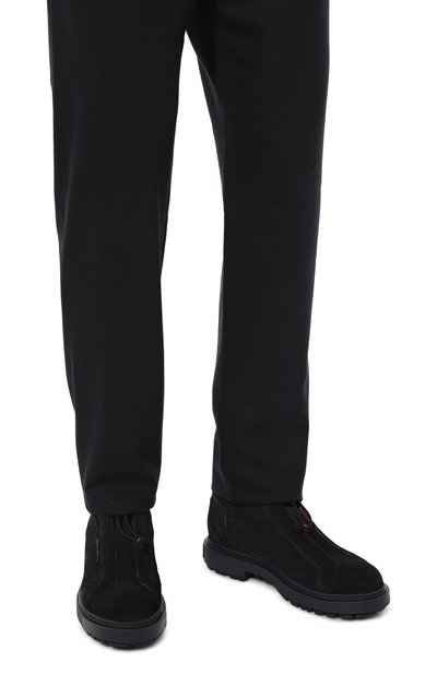 Замшевые ботинки stmoriz SANTONI, арт. MGSG189720CNBGEX, фото 3