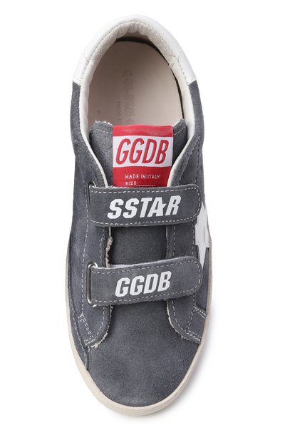 Замшевые кеды old school GOLDEN GOOSE DELUXE BRAND, арт. GYF00111.F008036, фото 4