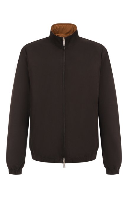 Мужской двусторонний кожаный бомбер ZEGNA, арт. D179T/UDPNTA7