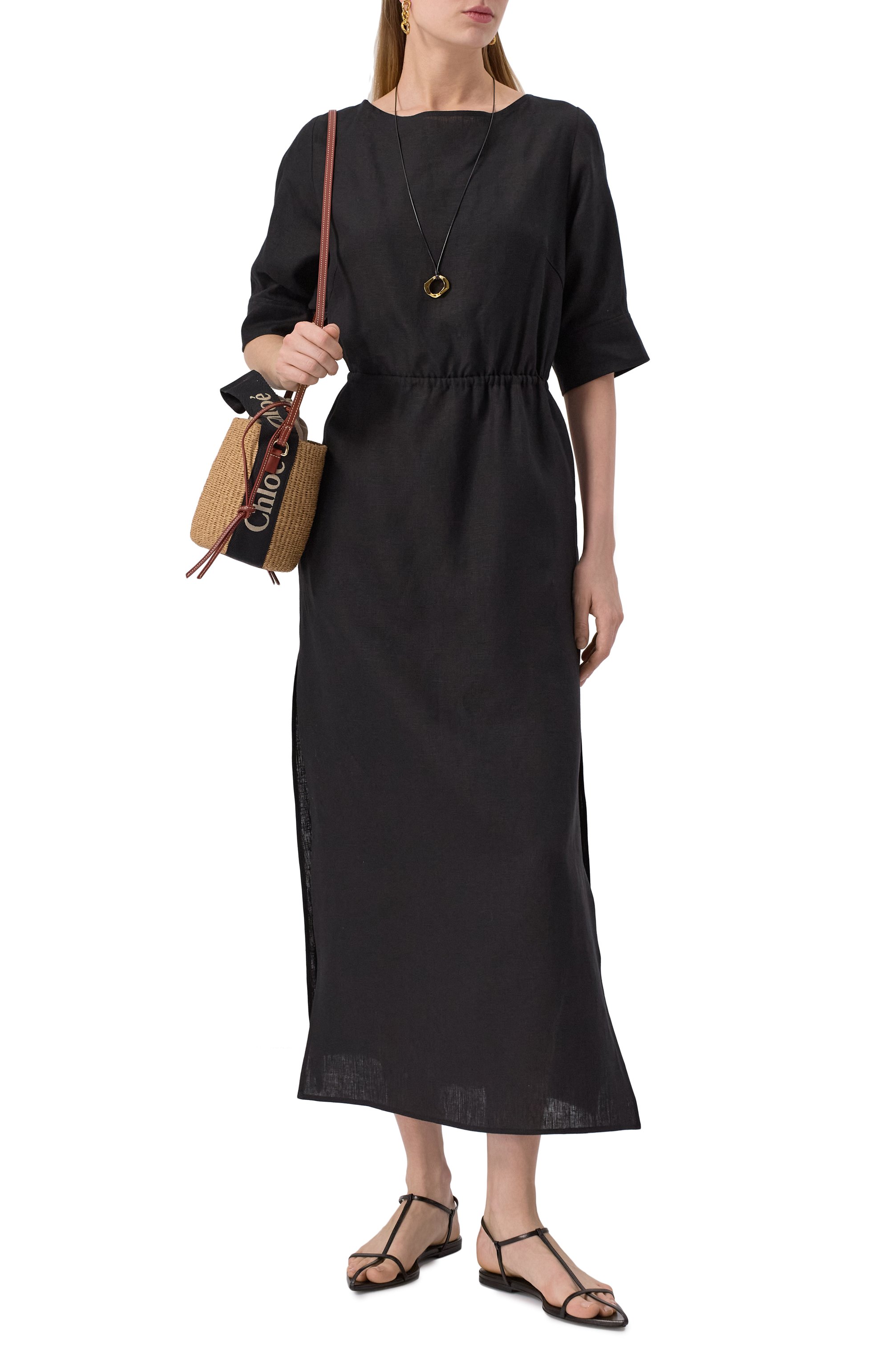 Льняное платье SASHAVERSE, арт. D235/BR/9103.900/SS25, фото 2