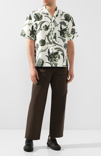 Рубашка из смеси хлопка и льна JACQUEMUS, арт. 205SH21/2653S, фото 2