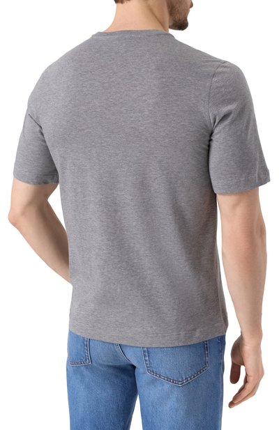 Хлопковая футболка ZILLI, арт. TSR02AM0100VLE000, фото 4